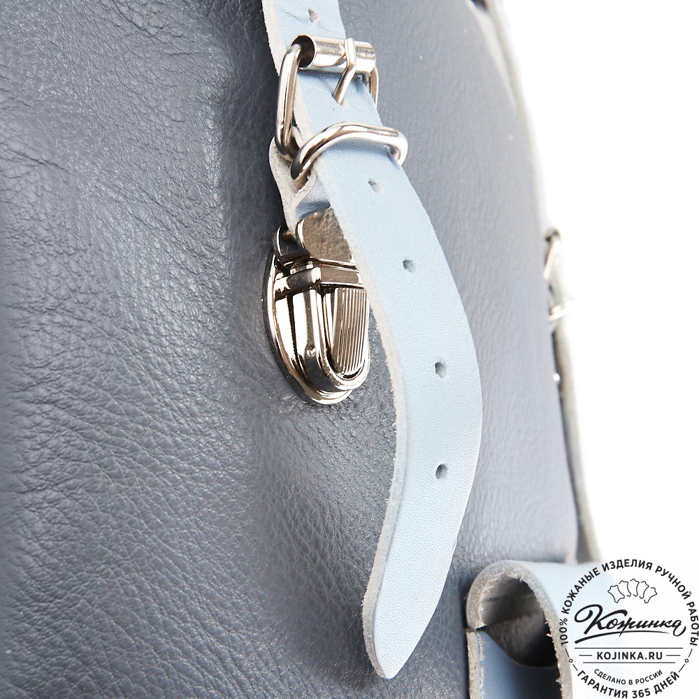 Кожаный рюкзак "Vogue New" (джинс)